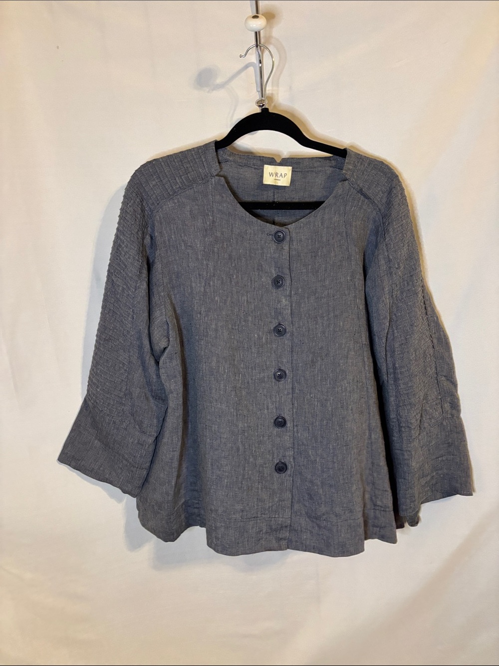 Wrap London Linen Jacket Shirt